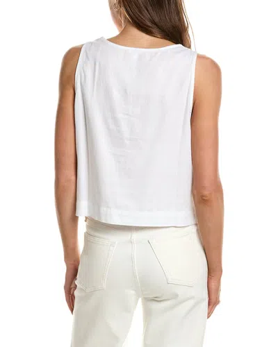 Splendid Adele Linen-blend Tank In Yellow