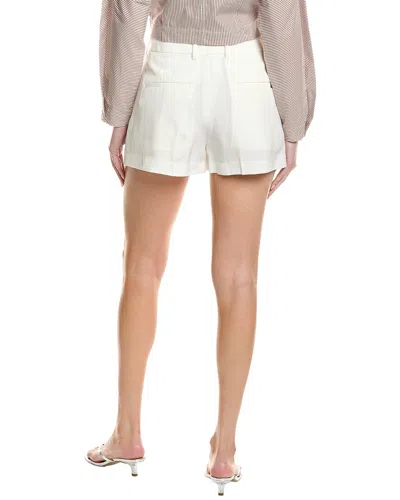 Helmut Lang Flared Shorts In White