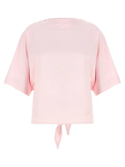 Jacquemus Moisson Oversized Open-back Jersey T-shirt In Pink
