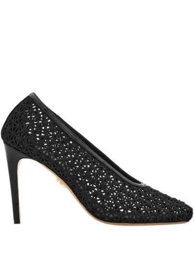 Ferragamo With Heel Blacks And Greys In Black