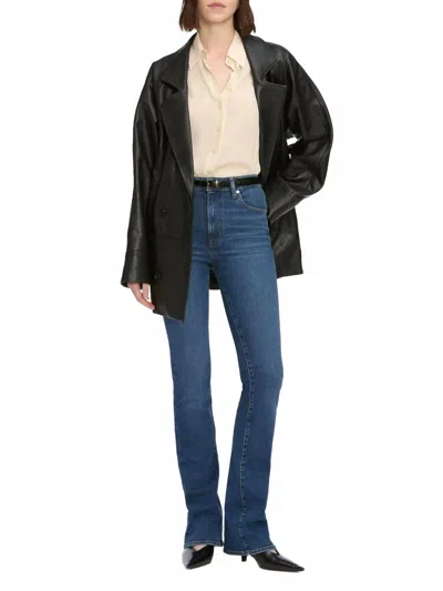 Frame The Reboot Super Stretch Jean In Elixir In Blue