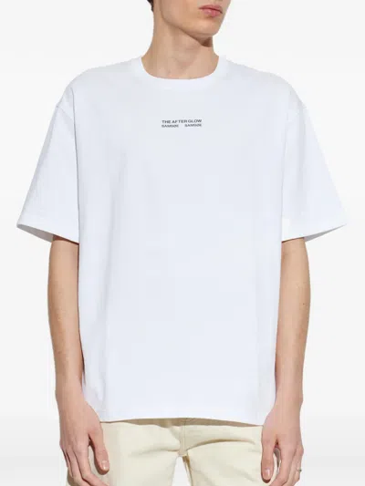 Samsoe & Samsoe Sauni T-shirt In White