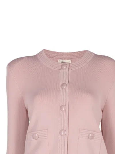 L'agence Patsy Cropped Cardigan In Pink