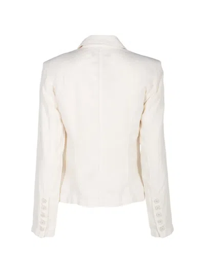 L'agence Emerson Structured Blazer In Neutral