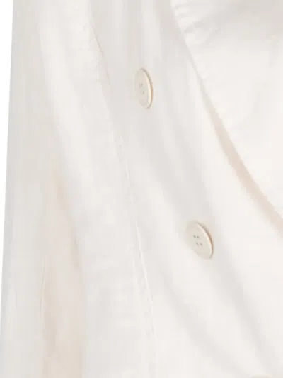 L'agence Emerson Structured Blazer In Neutral