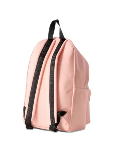 Off-white Diagonals Logo-print Backpack In Pink