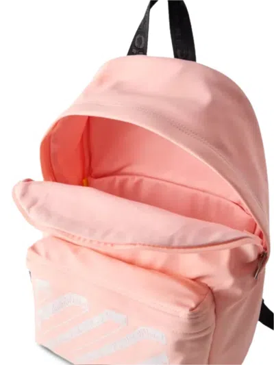 Off-white Diagonals Logo-print Backpack In Pink