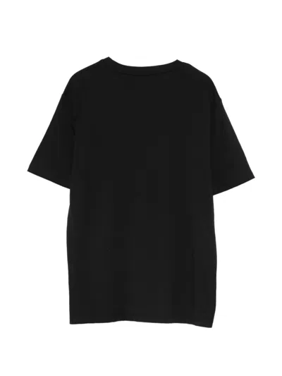 Msgm Logo-print T-shirt In Black
