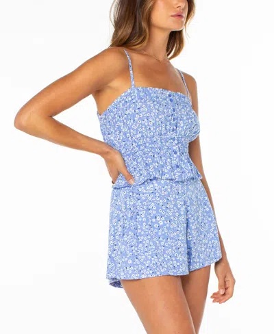 Roxy Solar Top In Blue