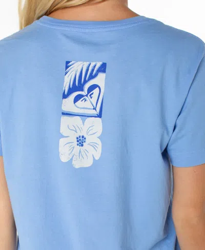 Roxy Beach Things Tee In Blue