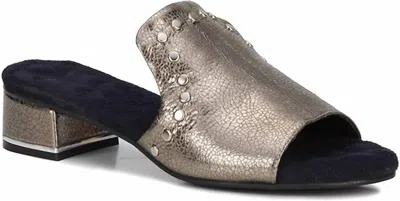Ros Hommerson Bizzy Sandal In Silver