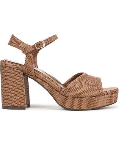 Naturalizer Petra Platform Sandal In Brown