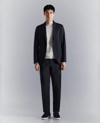 Mango Men's Technical Slim Fit Blazer In Multi