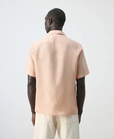 Mango Men's Bowling-collar Shirt In Multi
