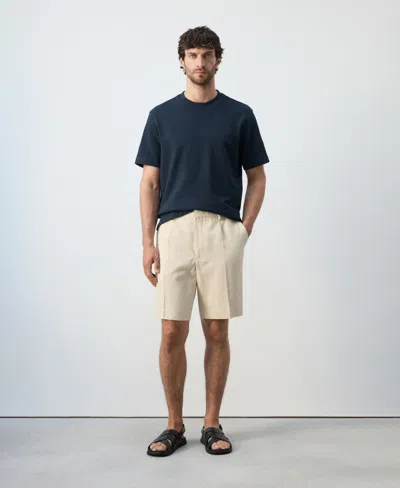 Mango Men's Regular Fit T-shirt In Blue