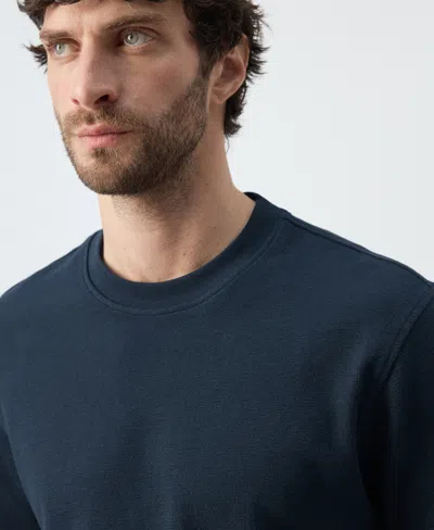Mango Men's Regular Fit T-shirt In Blue