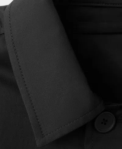 Mango Patch Pocket Jacket In Black