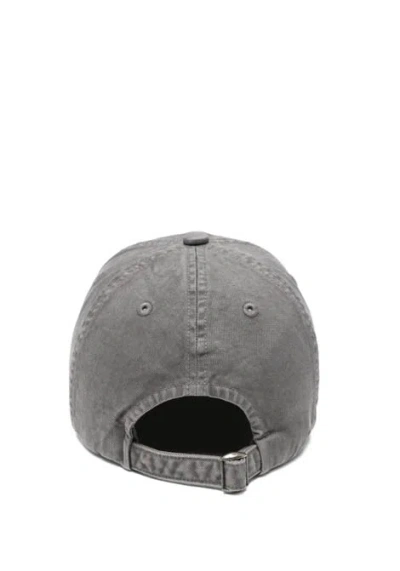 Auralee Chino Cap In Gray