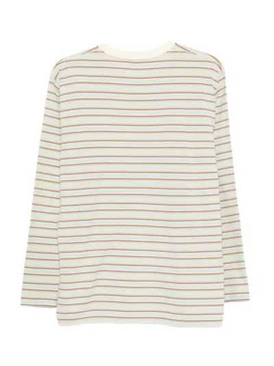 Auralee L/s Tee In White