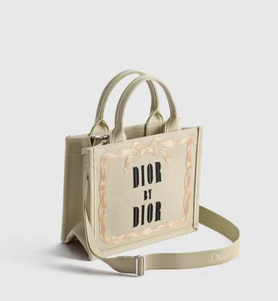 Dior Double-handle Shoulder Bag In White