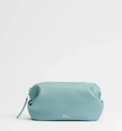 Dior Bow Pouch In Blue