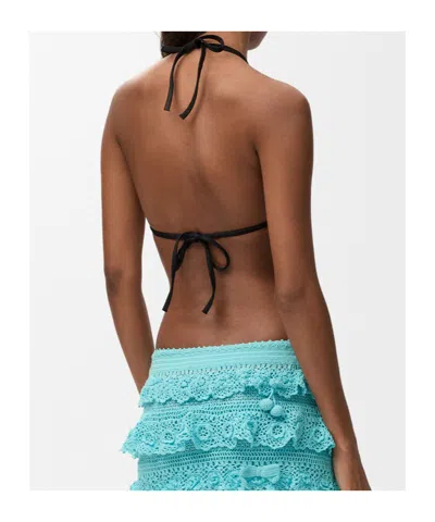 Loewe Bikini Top In Technical Jersey In Multi