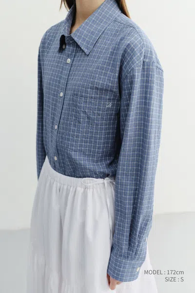 Dunst Check-pattern Shirt In Animal Print