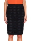 MOSCHINO Perforated Pencil Skirt