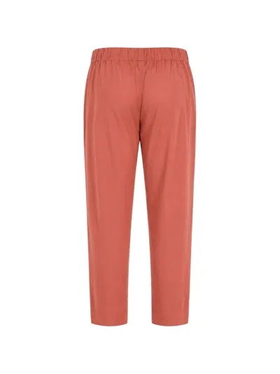 Xirena Draper Drawstring Trousers In Orange
