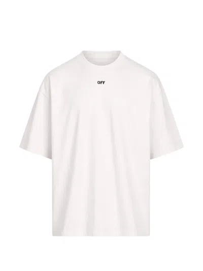 Off-white Paint Arrow Skate Tshirt In Light Mauve In Pink