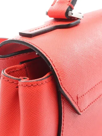 Pre-owned Mcm 20s Leather Shoulder Bag