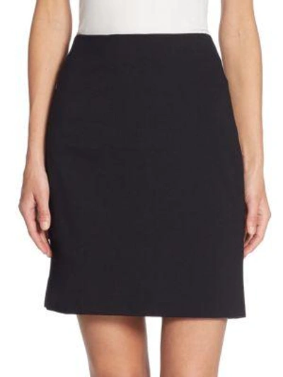 Shop Akris Punto Elements Jersey Mini Skirt In Black