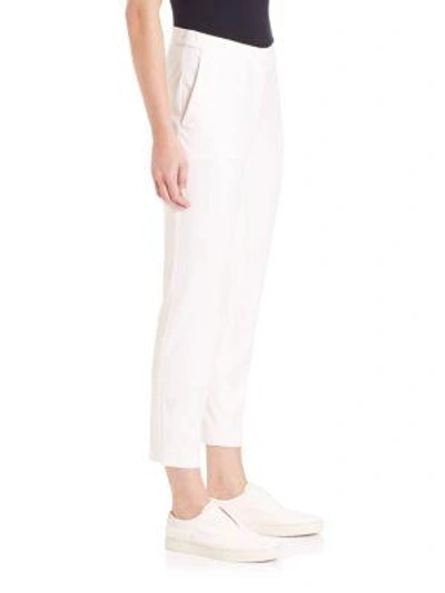 Shop Theory Thaniel Approach Pants In New Ivory