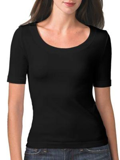 Shop Wolford Women's Lugano Shirt In Black