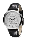 EMPORIO ARMANI Slim Stainless Steel Chronograph Watch