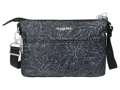 Baggallini Securtex Anti-theft Memento Crossbody Bag In Multi
