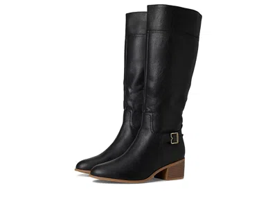 Dr. Scholl's Adeline Zip Tall Boots In Black