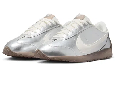 Nike Pacific Low Top Sneaker In Silver