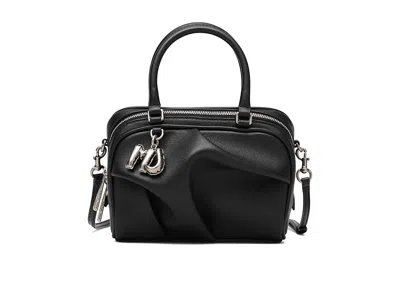 Marc Jacobs The Mini Wave Tote Bag In Black