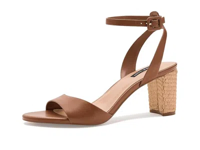 Nine West Pheba Sandal In Brown