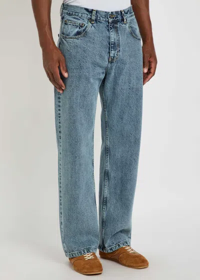 Second / Layer Second Layer Big Papi Relaxed Straight-leg Jeans In Blue