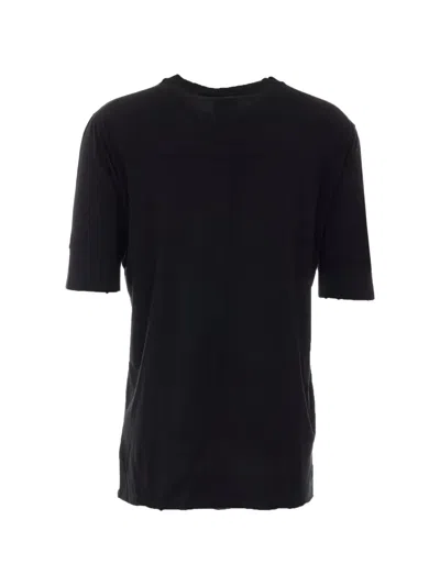 Thom Krom Distressed-effect T-shirt In Black