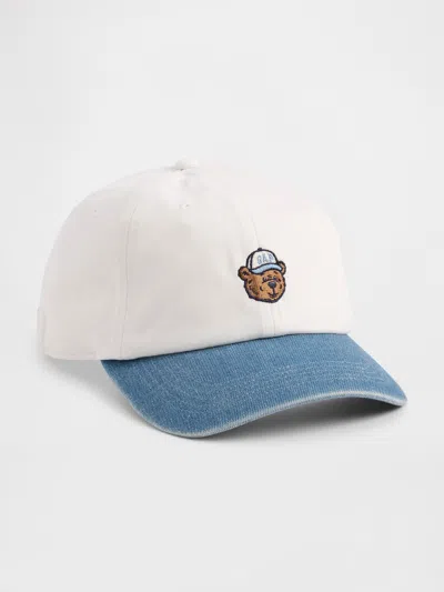 Gap Brannan Bear Logo Baseball Hat In Blue