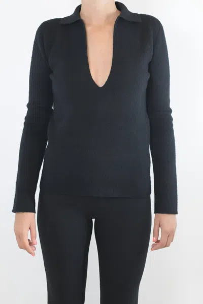 Jil Sander Sweaters In Black