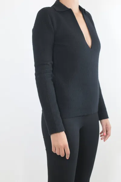 Jil Sander Sweaters In Black