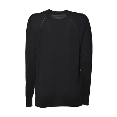 Jil Sander Sweaters In Black
