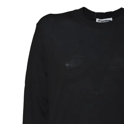 Jil Sander Sweaters In Black