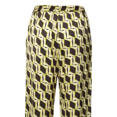 Msgm Trousers In Yellow