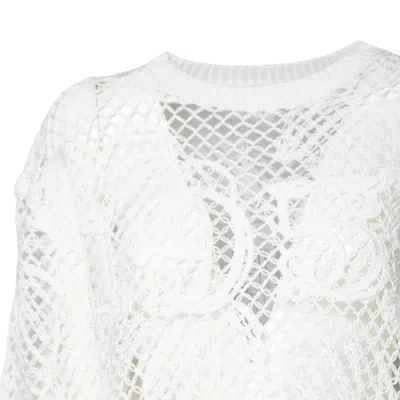 Max Mara Sweaters In White