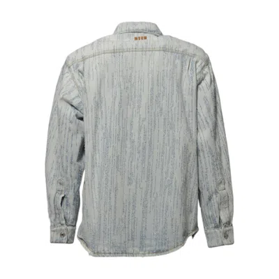 Msgm Shirts In Blue